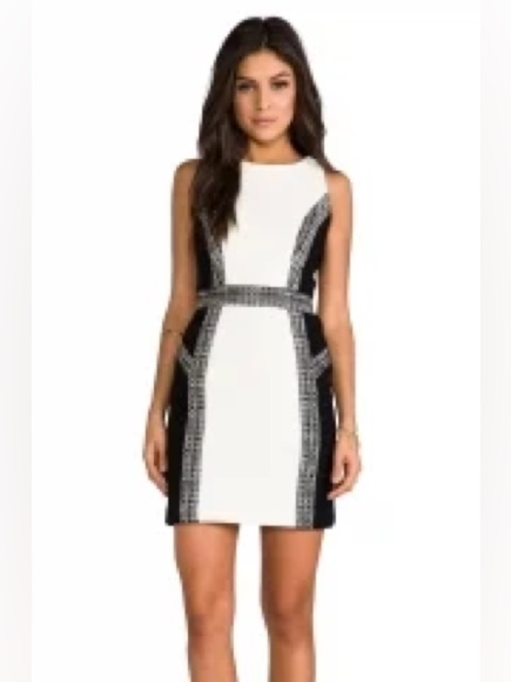 Milly Tweed Lined Pencil Dress